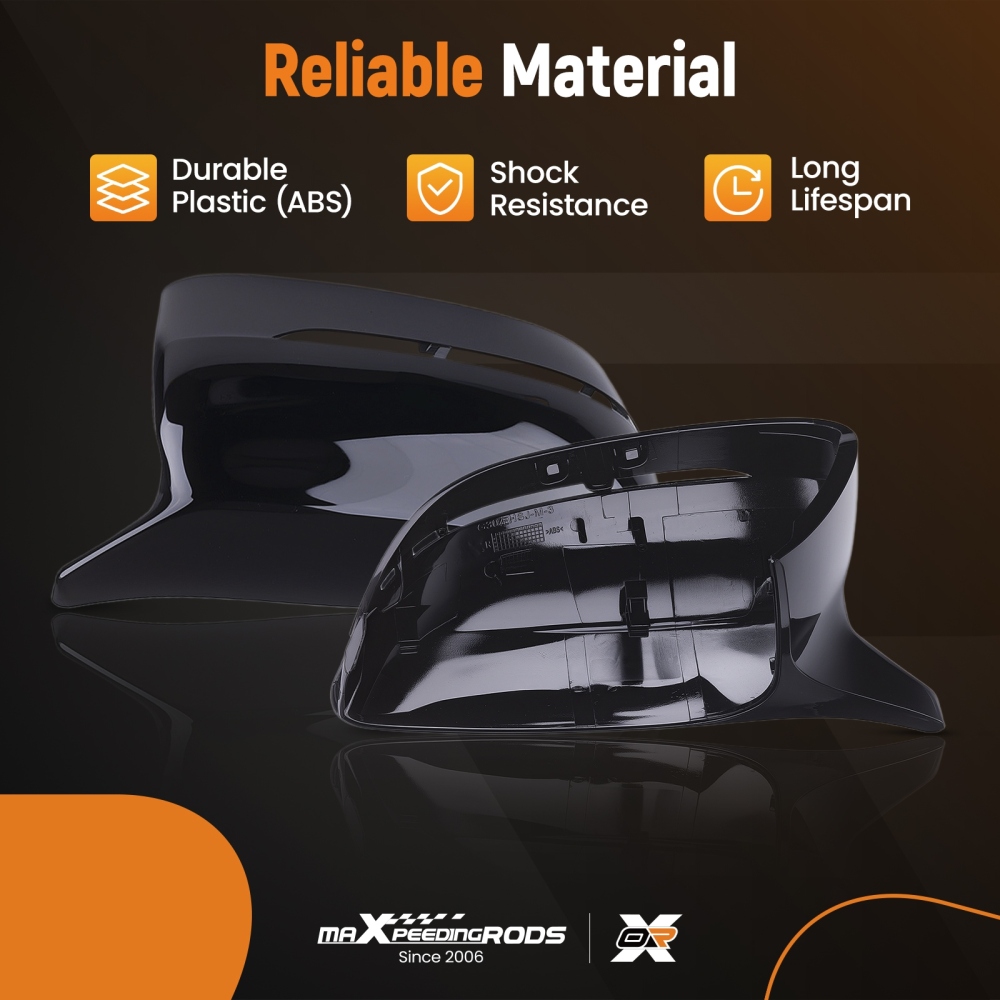 Wing Mirror Cover Caps Kit compatible for BMW G20 G30 G31 G32 2017-2020 51168492897 ABS