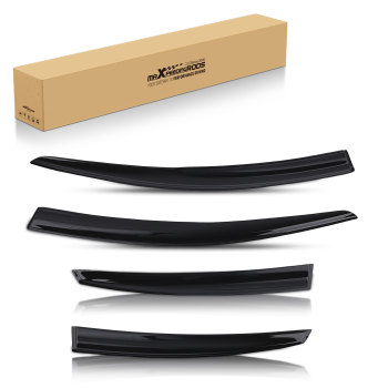 Acrylic Wind Deflectors compatible for Ford Mondeo 07-14 Outside Mount Side Window Visors