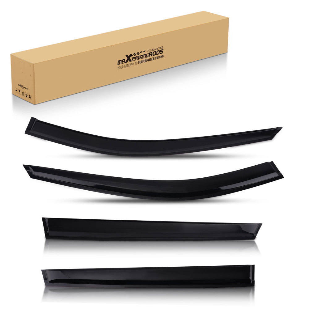 Wind Deflectors compatible for Nissan X-Trail MK3 T32 2014-2021 5 Door SUV 4pc Tinted