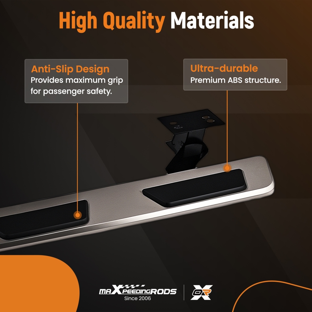 Side Steps Set Aluminium compatible for Audi Q7 15-23 4M 4MB Running Board Protection Kit