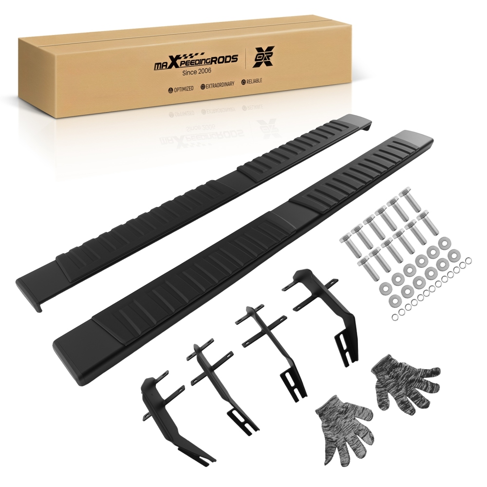 6 Inch Running Boards compatible for Ford F-150 Super Cab 2015-2025 Left Right Anti-Slip