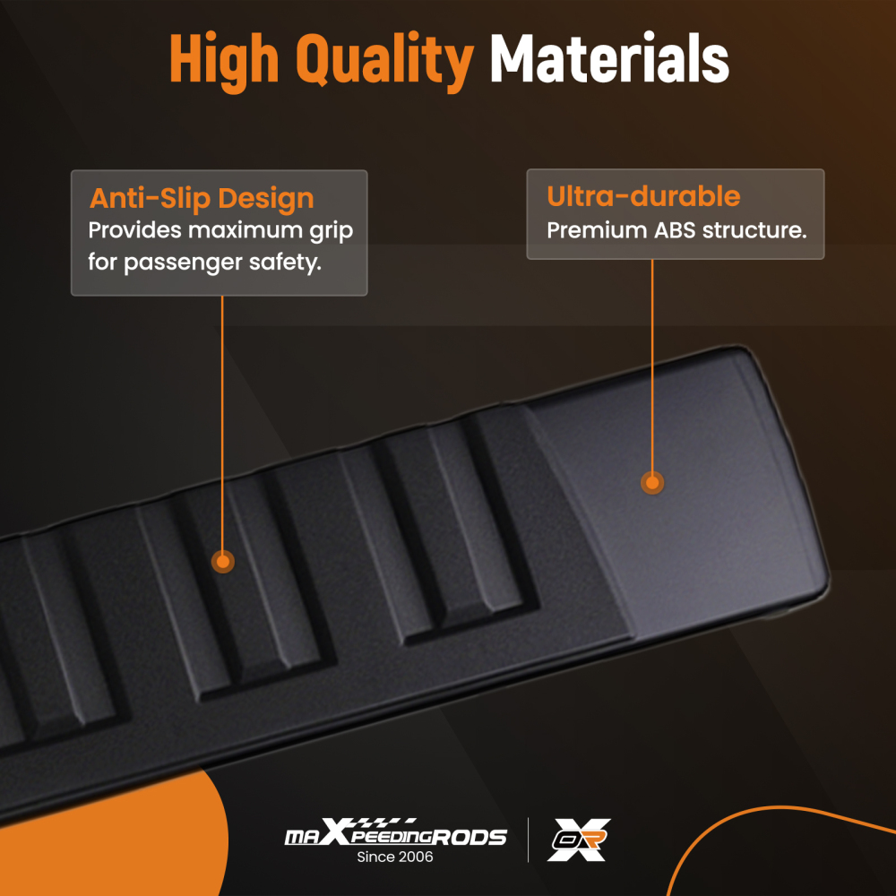 6 Inch Running Boards compatible for Ford F-150 Super Cab 2015-2025 Left Right Anti-Slip