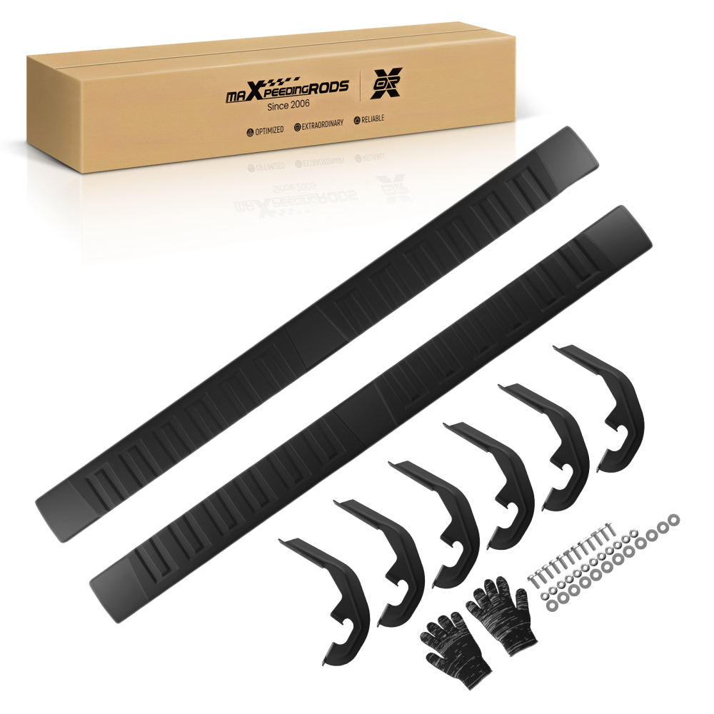 Running Boards compatible for Chevy Silverado GMC Sierra 1500 2019-2025 Crew Cab Side Steps