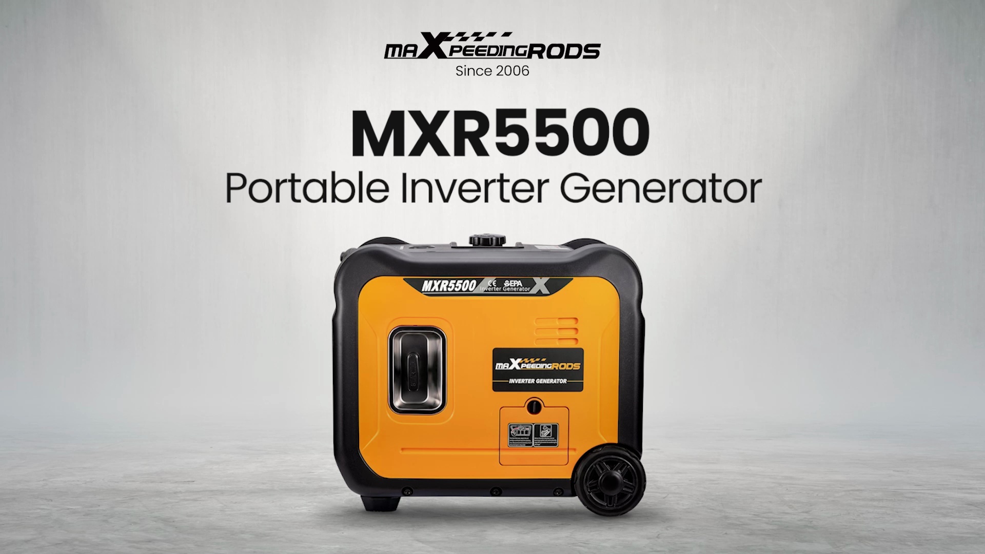 5000W Running Watts Super Quiet Portable Inverter Generator For RV Travel Outdoor Camping Hunting