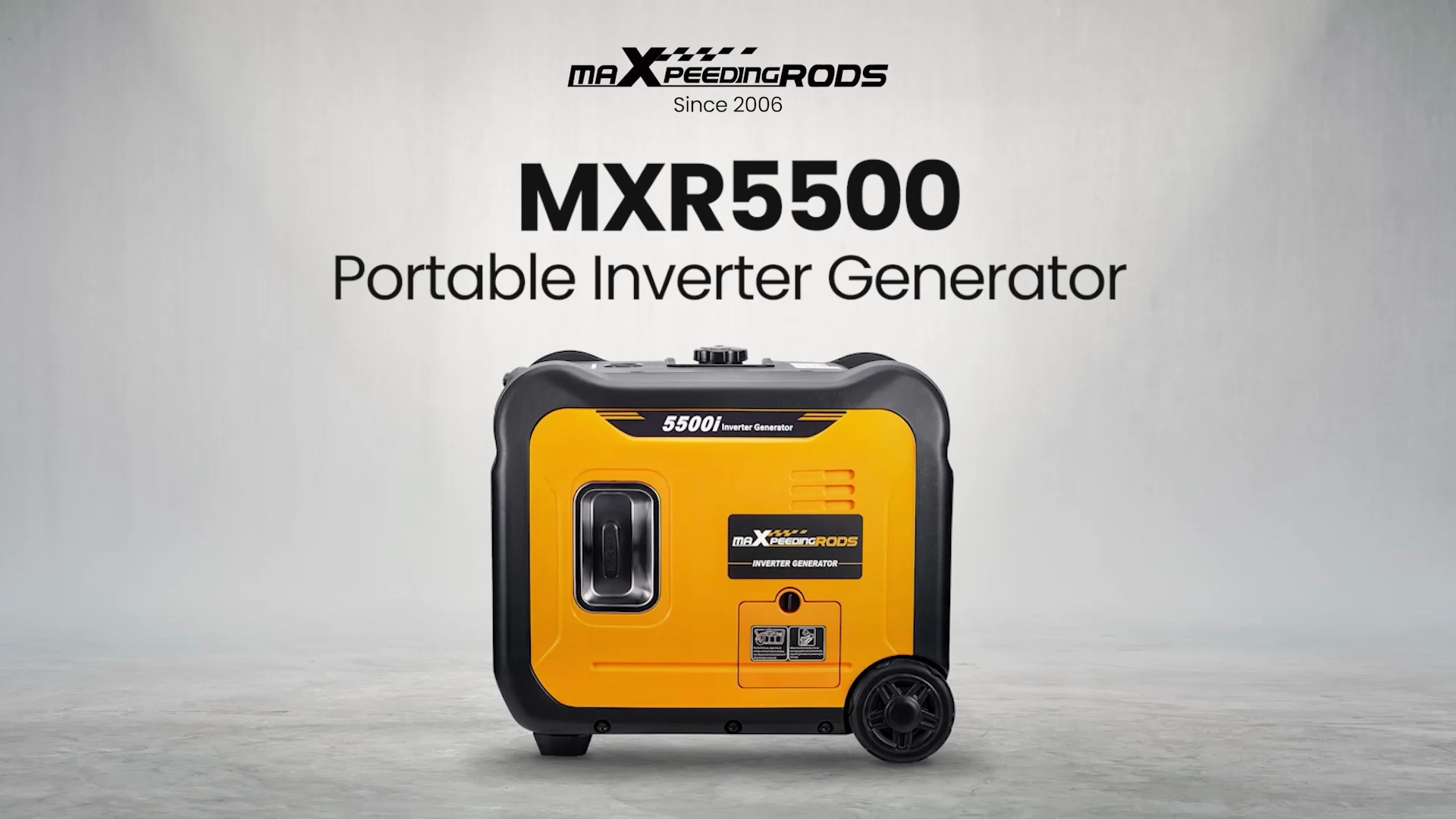 5500-Watt Gas Powered Portable Inverter Generator Generatore ultra leggero super silenzioso portatile Inverter