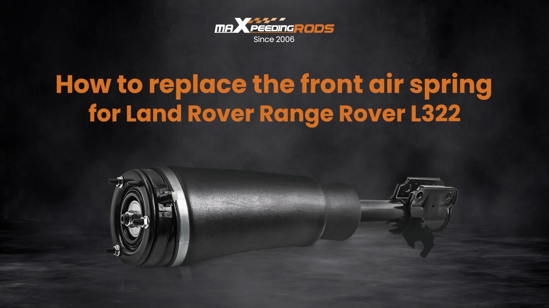 Per RANGE compatibile per Rover L322 Anteriore Destra Pneumatica Strut ammortizzatore RNB000740