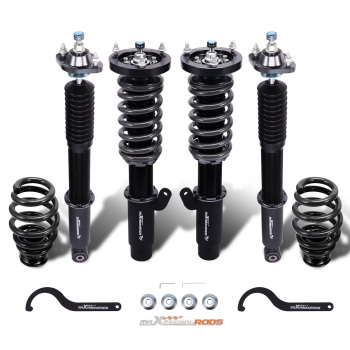Compatible for BMW 3 Series E46 323i 1998-2000 T7 Upgrade Coilovers maXpeedingrods