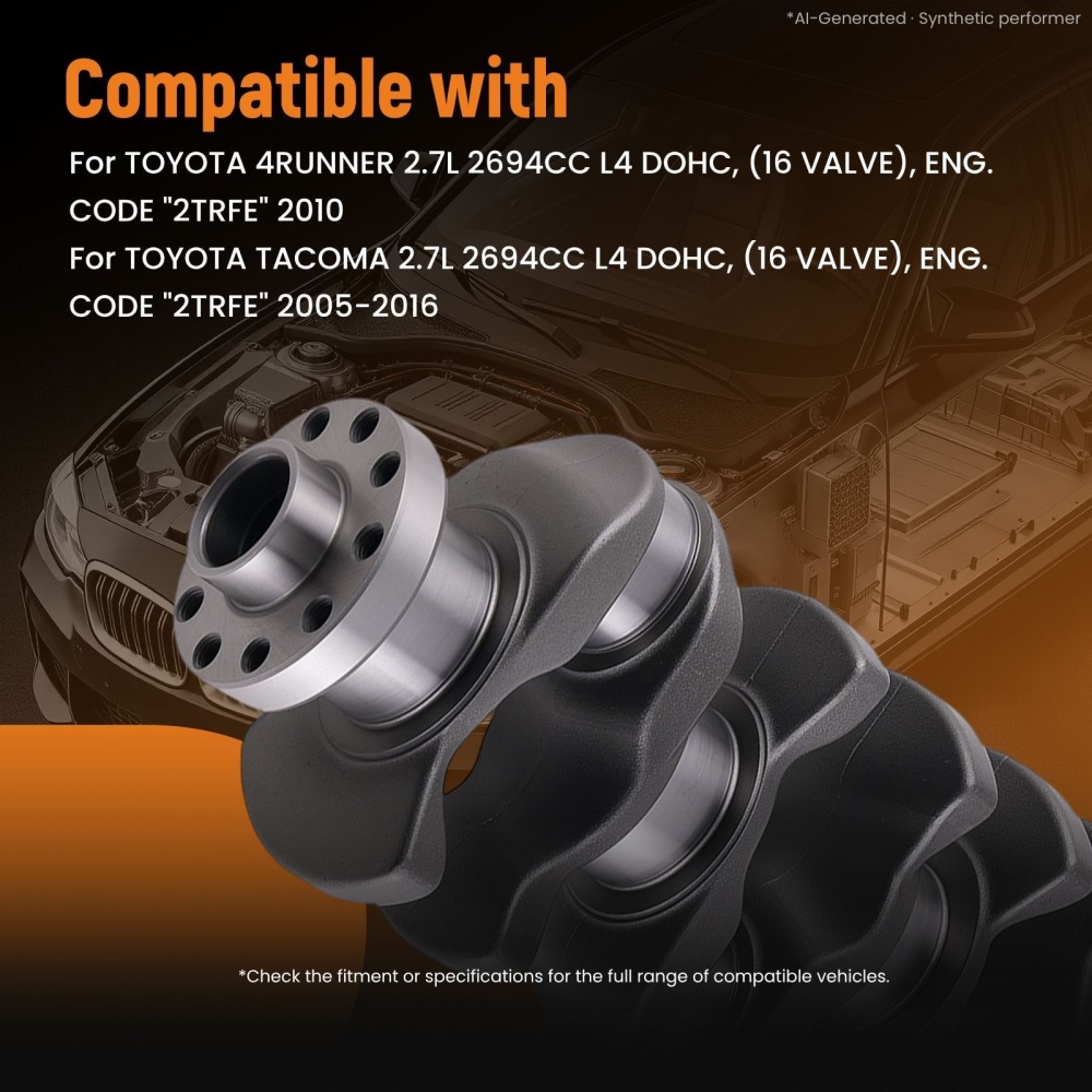 2TRFE 2.7LEngine Overhaul Rebuild Kit compatible for Toyota 4Runner Tacoma 2694CC L4 DOHC