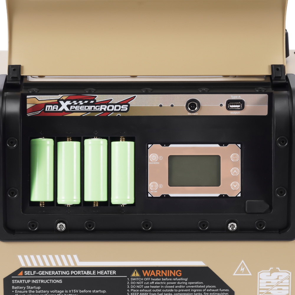 5KW Self-generating PortableDiesel Air Heater Remote Control For Bus RV