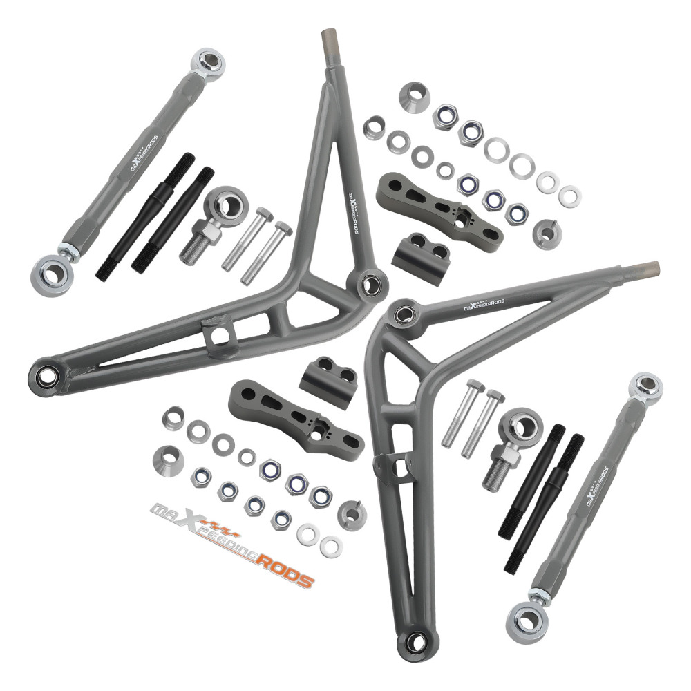 Compatible for BMW 3 Series E36 328is 1996-1999 Wide Angle Steering Kit Lower Control Arms maXpeedingrods