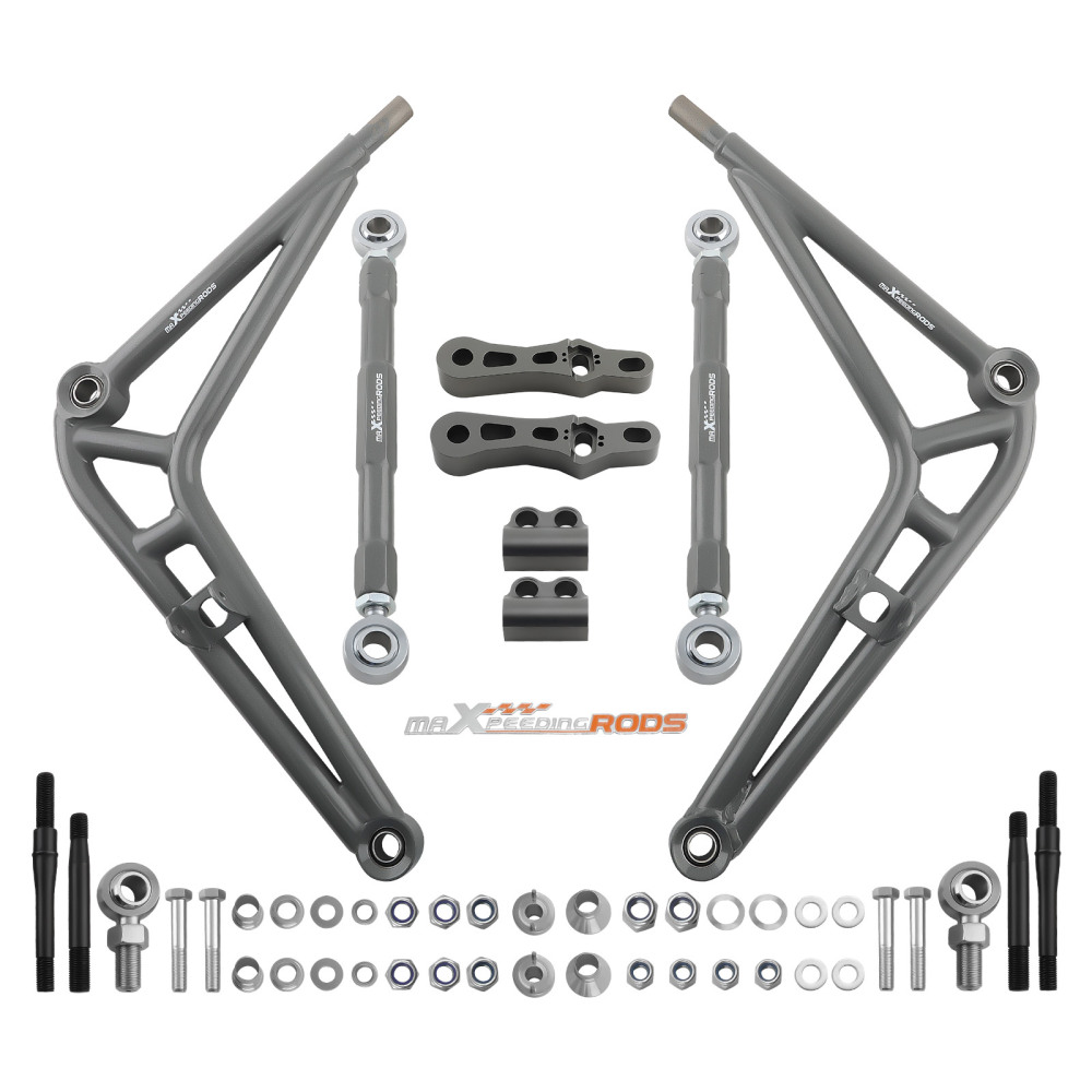 Compatible for BMW 3 Series E36 323ti 1999 Wide Angle Steering Kit Lower Control Arms maXpeedingrods