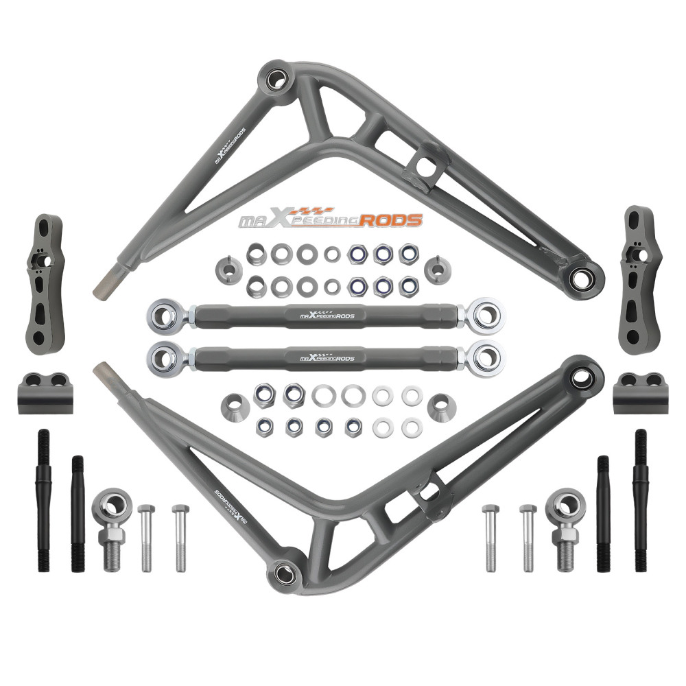 Compatible for BMW 3 Series E36 318i 1984-1985, 1991-1999 Wide Angle Steering Kit Lower Control Arms maXpeedingrods