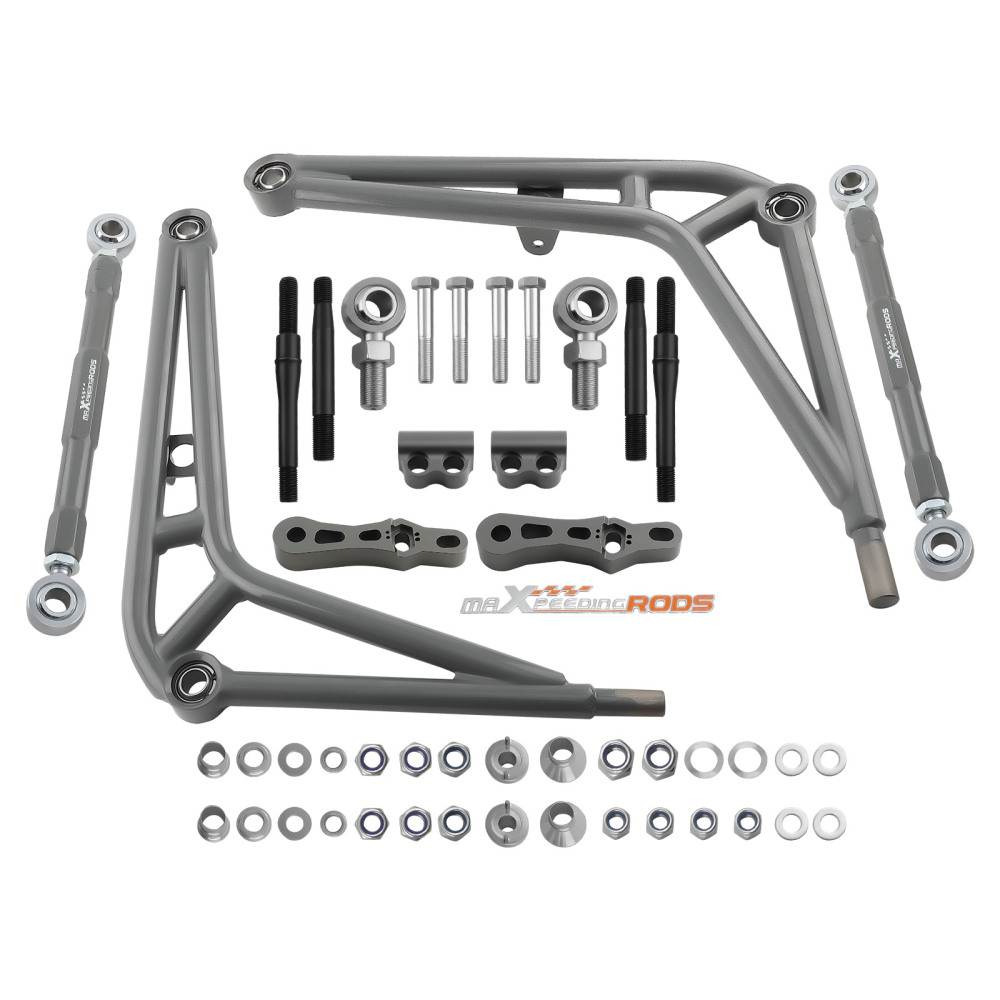 Compatible for BMW 3 Series E36 318is 1991-1999 Wide Angle Steering Kit Lower Control Arms maXpeedingrods
