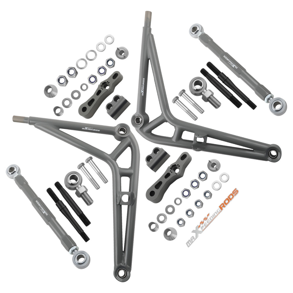 Compatible for BMW 3 Series E36 325is 1987-1995 Wide Angle Steering Kit Lower Control Arms maXpeedingrods