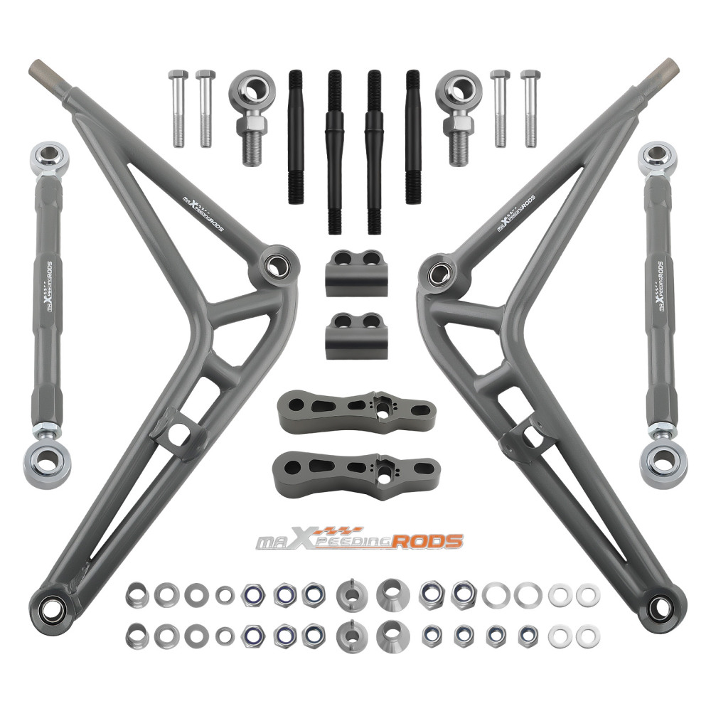 Compatible for BMW 3 Series E36 325e 1984-1987 Wide Angle Steering Kit Lower Control Arms maXpeedingrods