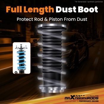 Compatible for BMW 3 Series E46 328Ci 2000 T6 Upgrade Lowering Coilovers maXpeedingrods
