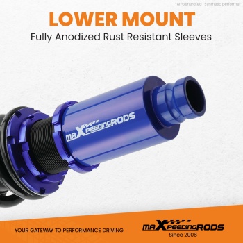 Compatible for Honda CR-X 1988-1991 Height Adjustable Coilovers maXpeedingrods