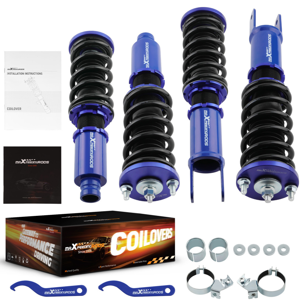Compatible for Acura Integra 1990-2001 DA DB DC2 DC4 Rear Fork Type maXpeedingrods Height Adjustable Coilovers