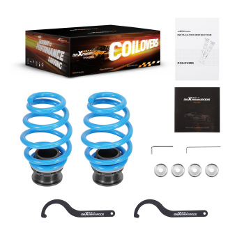 Compatible for BMW 3 Series E46 325i 2001-2005 T6 Upgrade Lowering Coilovers maXpeedingrods