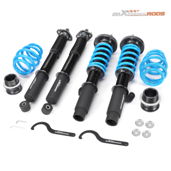 Compatible for BMW 3 Series E46 328i 1998-2000 T6 Upgrade Lowering Coilovers maXpeedingrods