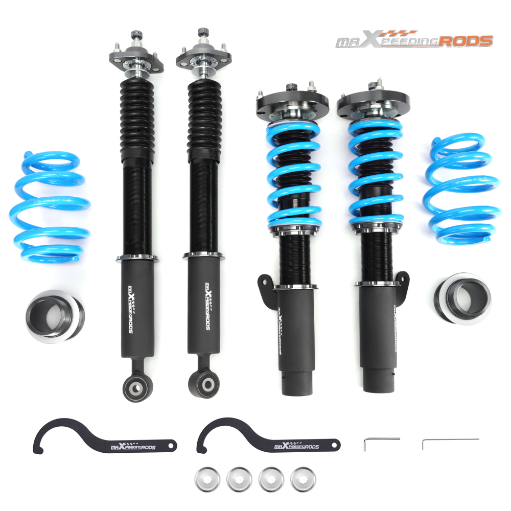Compatible for BMW 3 Series E46 325xi 2002-2003 T6 Upgrade Lowering Coilovers maXpeedingrods