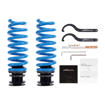 Compatible for BMW 3 Series E90/E92 328i xDrive AWD 2009-2013 T6 Upgrade Lowering Coilovers maXpeedingrods