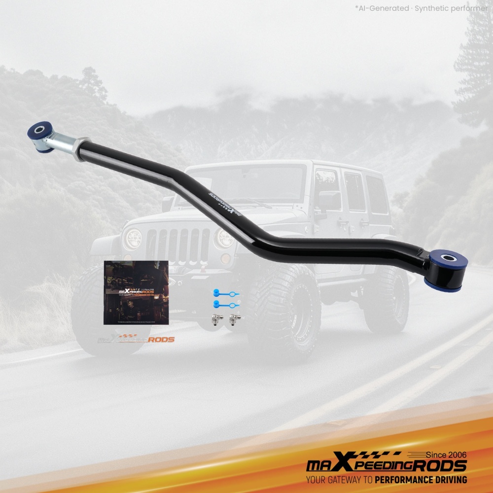 Suspension Lift Kit Front Adjustable Track Bar 0-6 compatible for Jeep Wrangler JK 2007-18