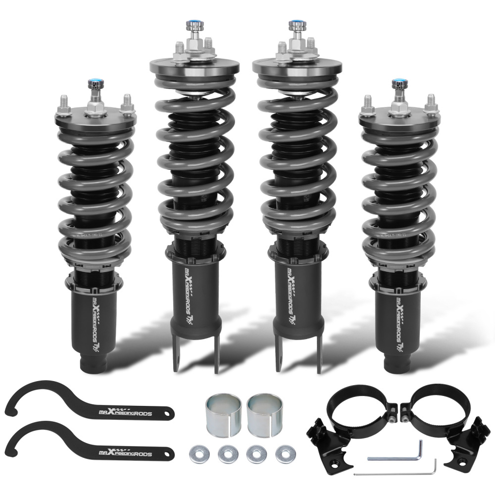 Compatible for Honda CR-X del Sol 1992-1995 T7 Upgrade Coilovers maXpeedingrods