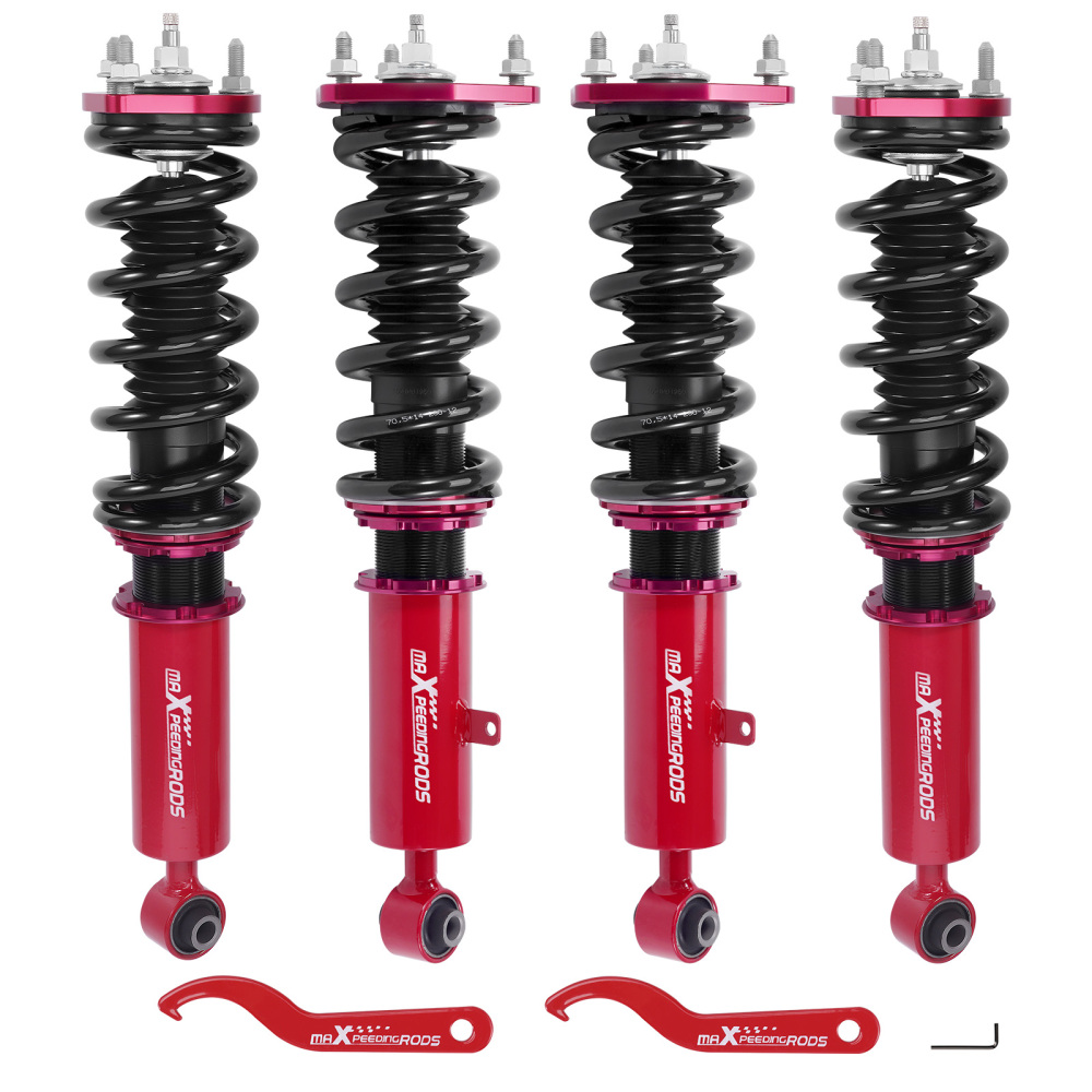 Damper Adjustable Coilovers Shock+Spring Kit compatible for Lexus GS300 GS400 GS430 98-05