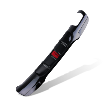LED Rear Diffuser Lip Splitter Valance compatible for Bmw 3 Series E90 E91 M Sport 2005-12
