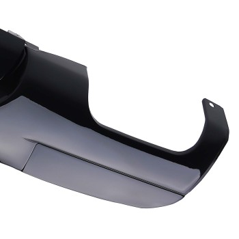 LED Rear Diffuser Lip Splitter Valance compatible for Bmw 3 Series E90 E91 M Sport 2005-12