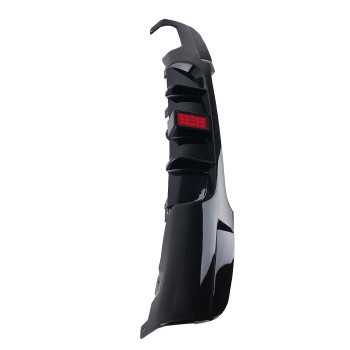 LED Rear Diffuser Lip Splitter Valance compatible for Bmw 3 Series E90 E91 M Sport 2005-12
