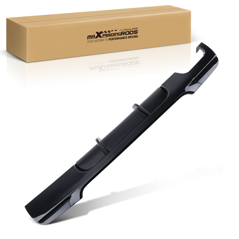 Rear Diffuser Gloss Black compatible for BMW 3 Series E92 E93 M Sport 2006 2007-2013 2014