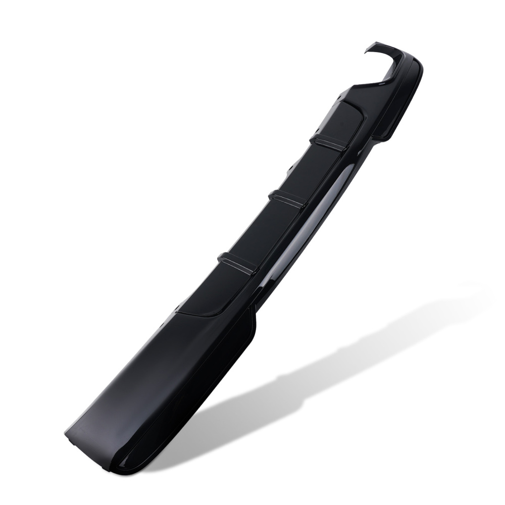 Rear Diffuser Splitter Twin Gloss Black compatible for BMW 5 Series F10 F11 M Sport