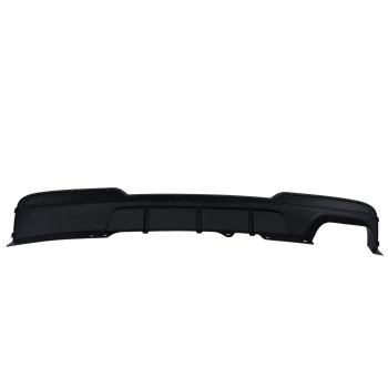 Rear Diffuser Splitter Twin Gloss Black compatible for BMW 5 Series F10 F11 M Sport