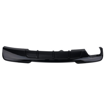 Rear Diffuser Splitter Twin Gloss Black compatible for BMW 5 Series F10 F11 M Sport