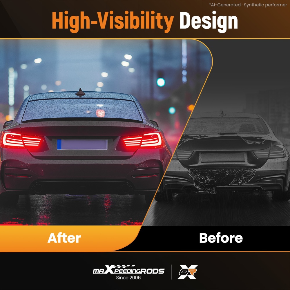 Rear Diffuser Dual Exhaust compatible for BMW 1 Series F20 F21 PRE-LCI M Sport Gloss Black
