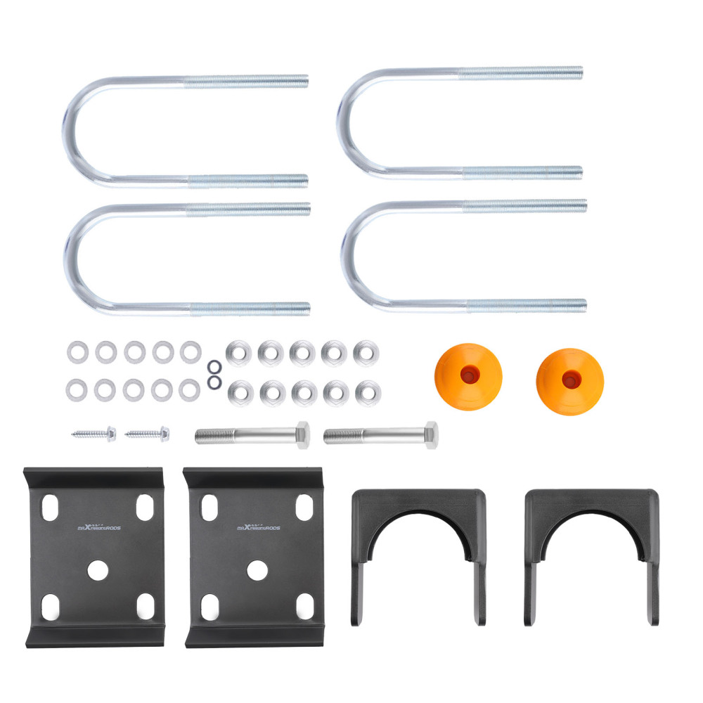 6 Rear Drop Flip Kit w/ U-Bolts BumpstopsHardware compatible for GMC C-1500 1988-1998