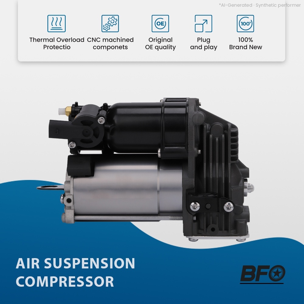 New Air Suspension Compressor Pump compatible for Mercedes ML GL Class W166 X166 1663200104