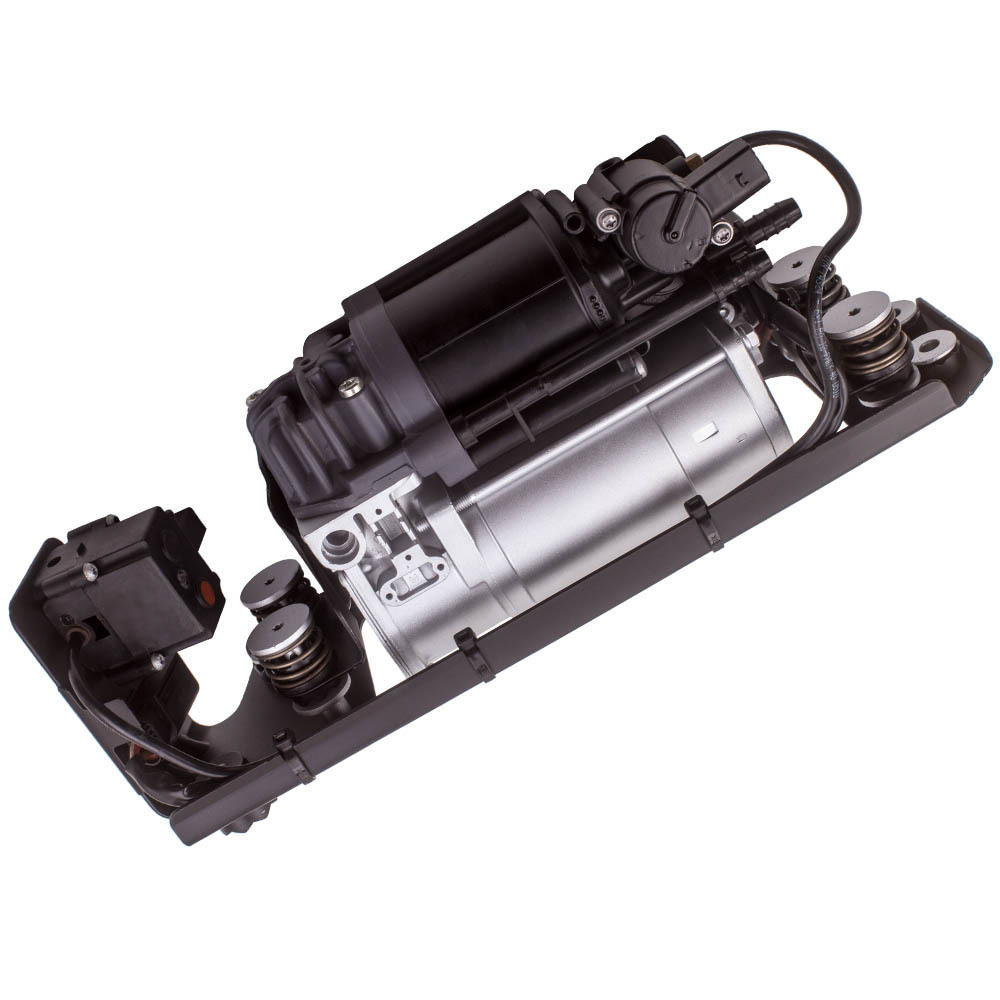Compatible para BMW 5 7 F01 F02 F04 F07 GT F11 F11N Bomba de compresor de suspensión neumática con soporte