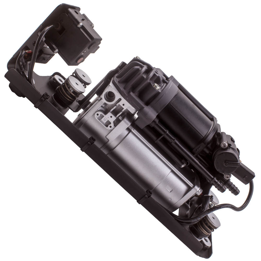 Compatible para BMW 5 7 F01 F02 F04 F07 GT F11 F11N Bomba de compresor de suspensión neumática con soporte