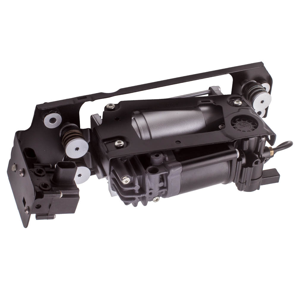 Compatible para BMW 5 7 F01 F02 F04 F07 GT F11 F11N Bomba de compresor de suspensión neumática con soporte