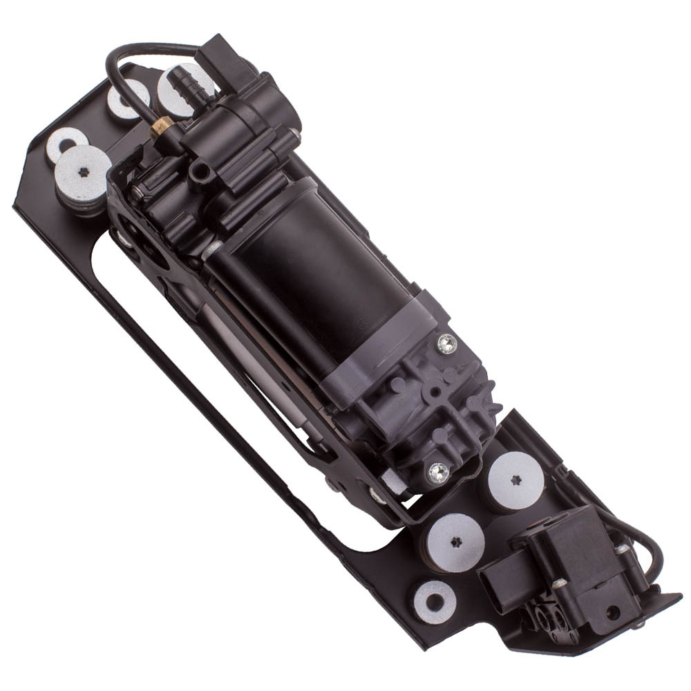 Compatible para BMW 5 7 F01 F02 F04 F07 GT F11 F11N Bomba de compresor de suspensión neumática con soporte
