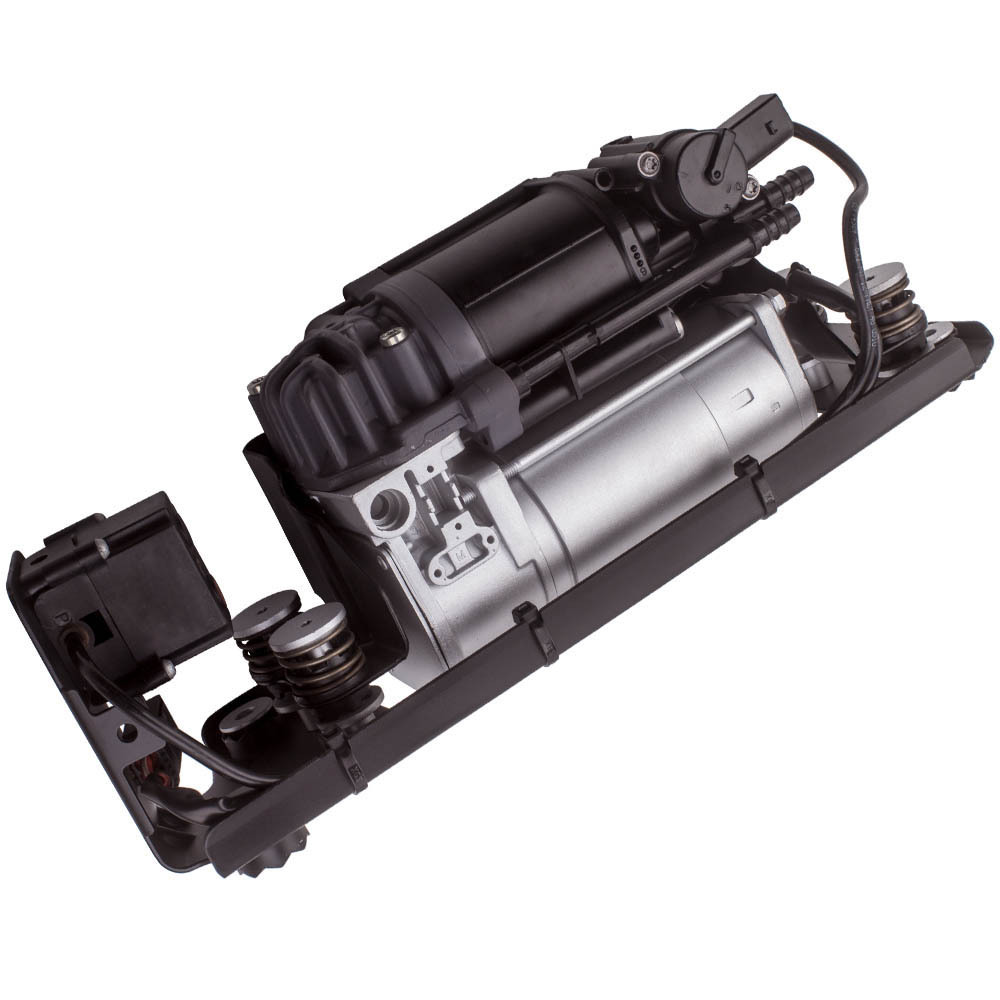 Compatible para BMW 5 7 F01 F02 F04 F07 GT F11 F11N Bomba de compresor de suspensión neumática con soporte