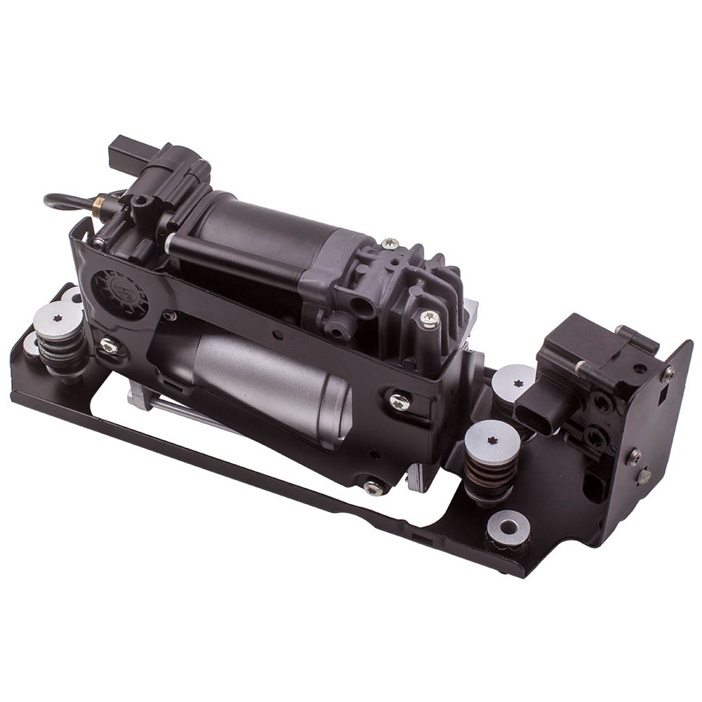 Compatible para BMW 5 7 F01 F02 F04 F07 GT F11 F11N Bomba de compresor de suspensión neumática con soporte
