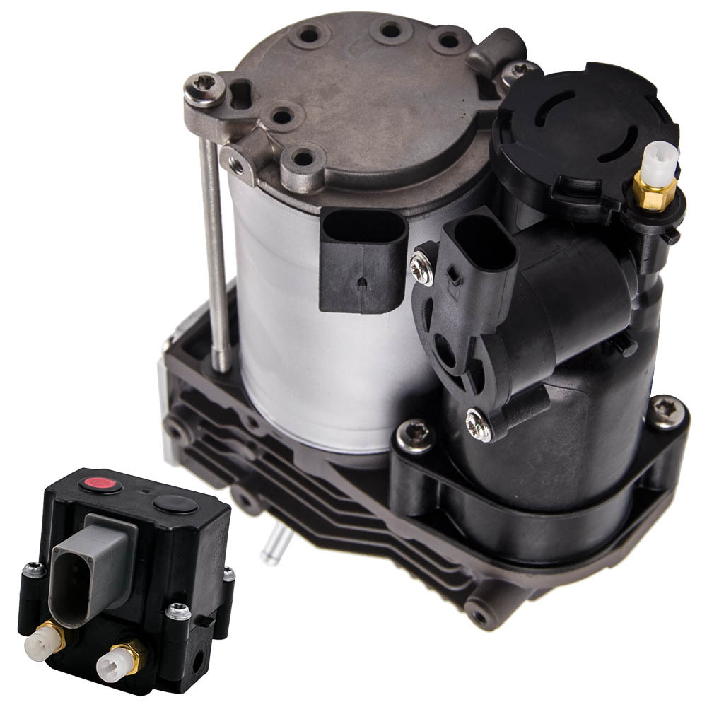 Compatible para BMW X5 E70 X6 E71 E72 Air Suspension Compressor Pump WITH REALY 37206799419