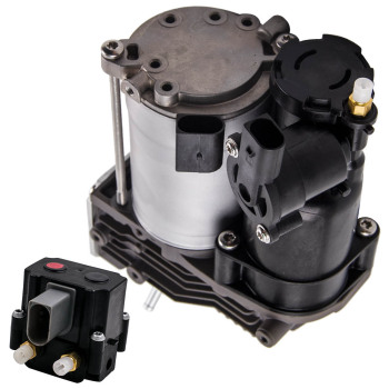 Compatible para BMW X5 E70 X6 E71 E72 Air Suspension Compressor Pump WITH REALY 37206799419