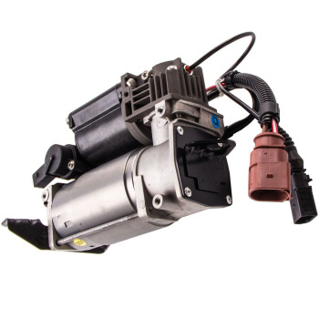 Compatible para Audi A6 C6 2004-2011 compresor de Suspensión de Aire Bomba de Aire + Relé
