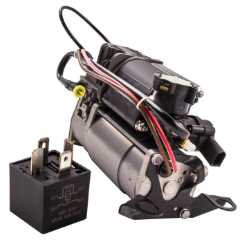 Compatible para Audi A6 C6 2004-2011 compresor de Suspensión de Aire Bomba de Aire + Relé