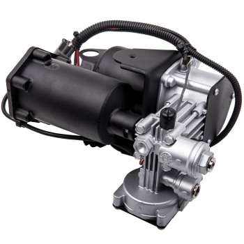 Bomba de compresor de aire de suspensión y soporte de montaje compatible para Land Rover Discovery 3
